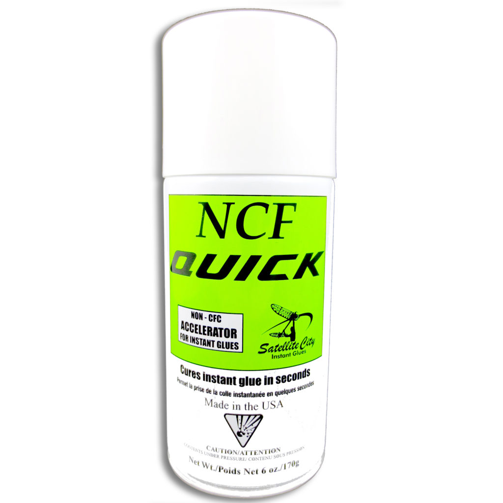 SATELLITE CITY® NCF QUICK® CA Glue Accelerator, Aerosol, 6 OZ Rapid Start