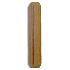 3/8 X 2 Dowel Pin Fluted Birch Raw
