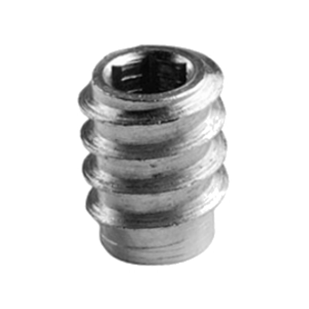 5/16"18 X 30mm Insert Nut, Screw In, Type SK, Steel, Zinc Rapid Start