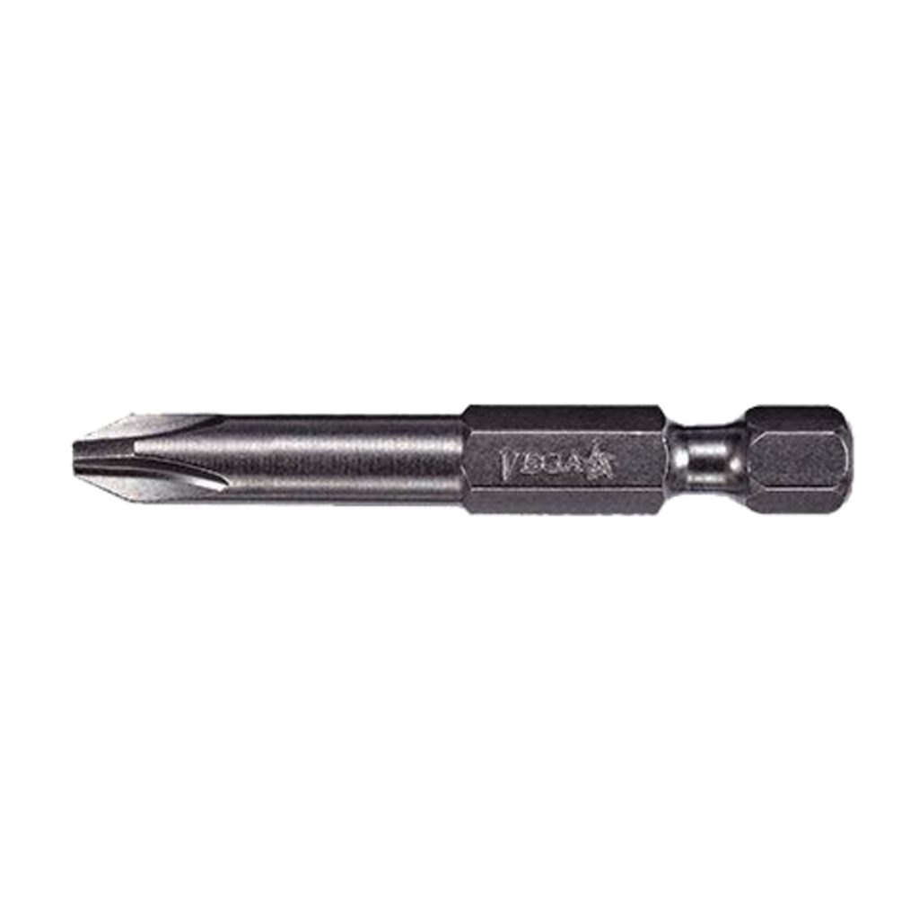 2 X 6" VEGA® Screw Driver Bit, Phillips Drive, Power Bit, 1/4" Hex