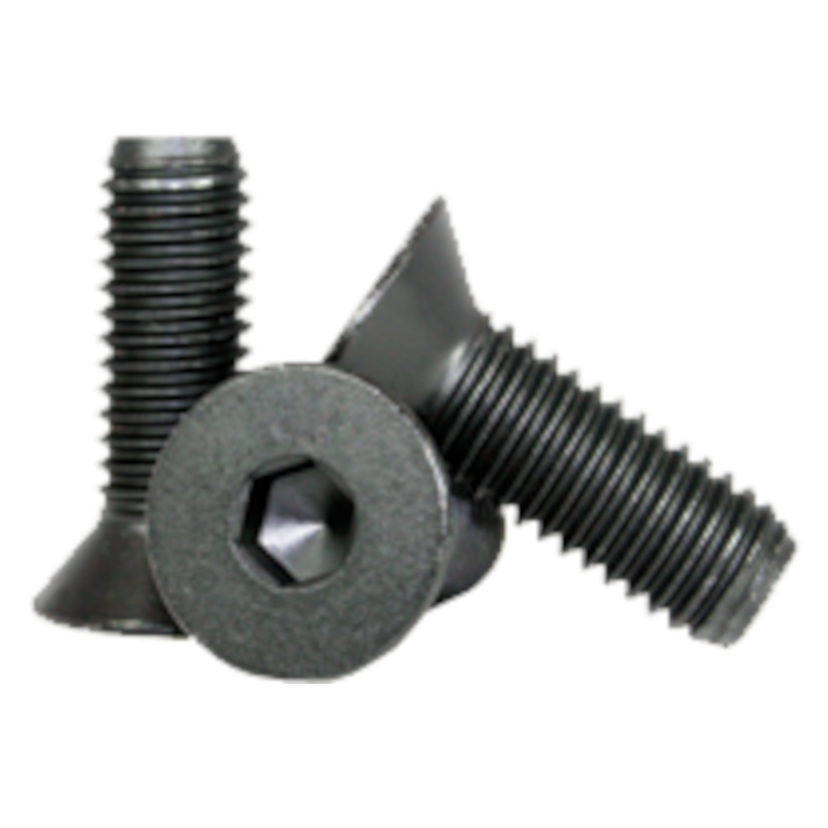 1/4-20 X 1/2 Flat Head Socket Cap Screws – Grade 8 Steel Black Oxide – Qty 100