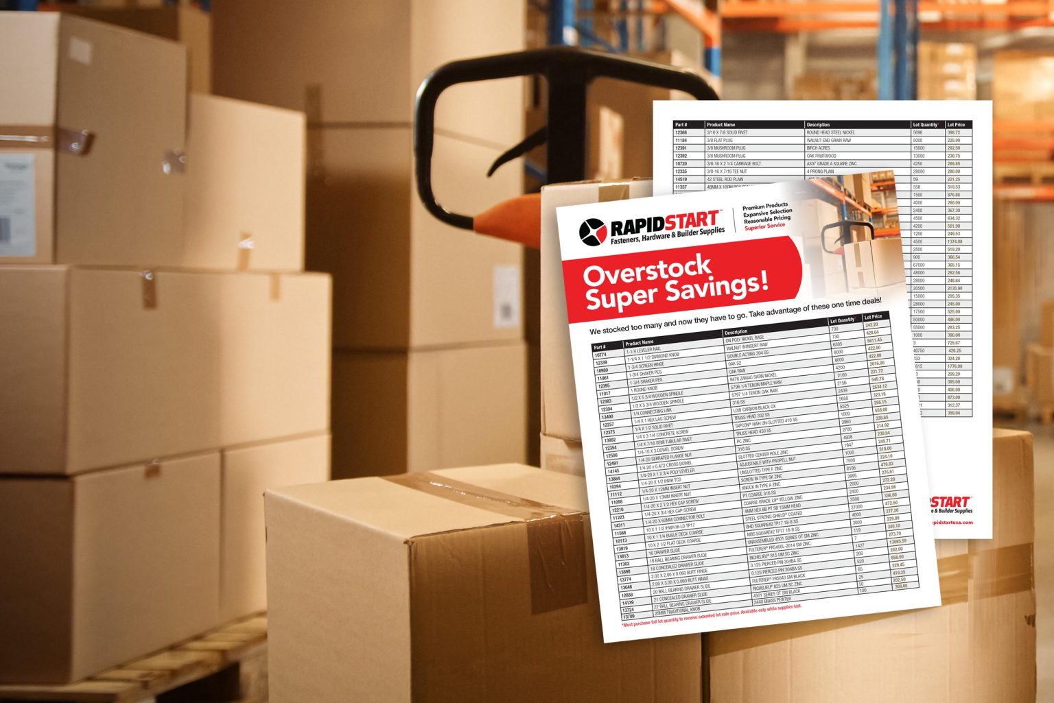 Rapid Start - Fasteners, Hardware & Builders Supplies